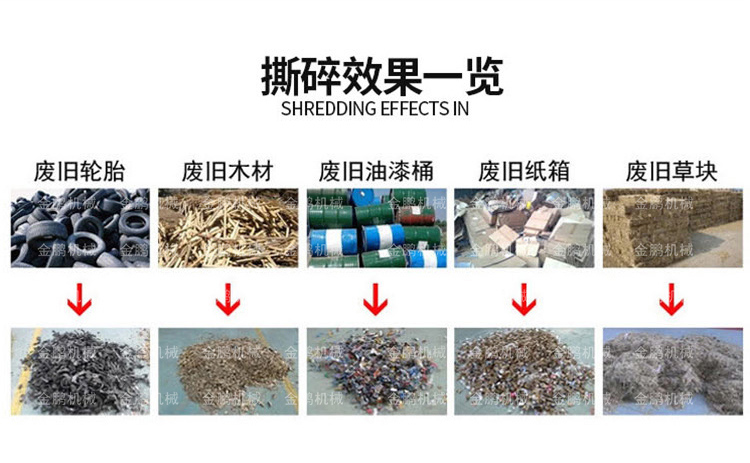 木材撕碎机