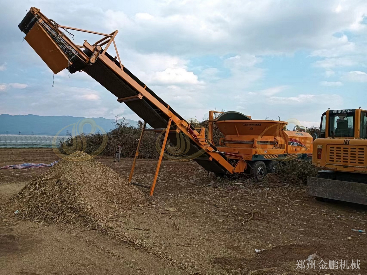 郑州金鹏破碎树根机器：圆盘式方案与选型要点应用现场