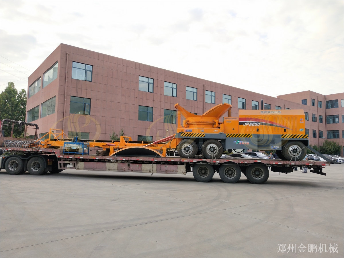 郑州金鹏树疙瘩粉碎机圆盘式大料处理方案应用现场